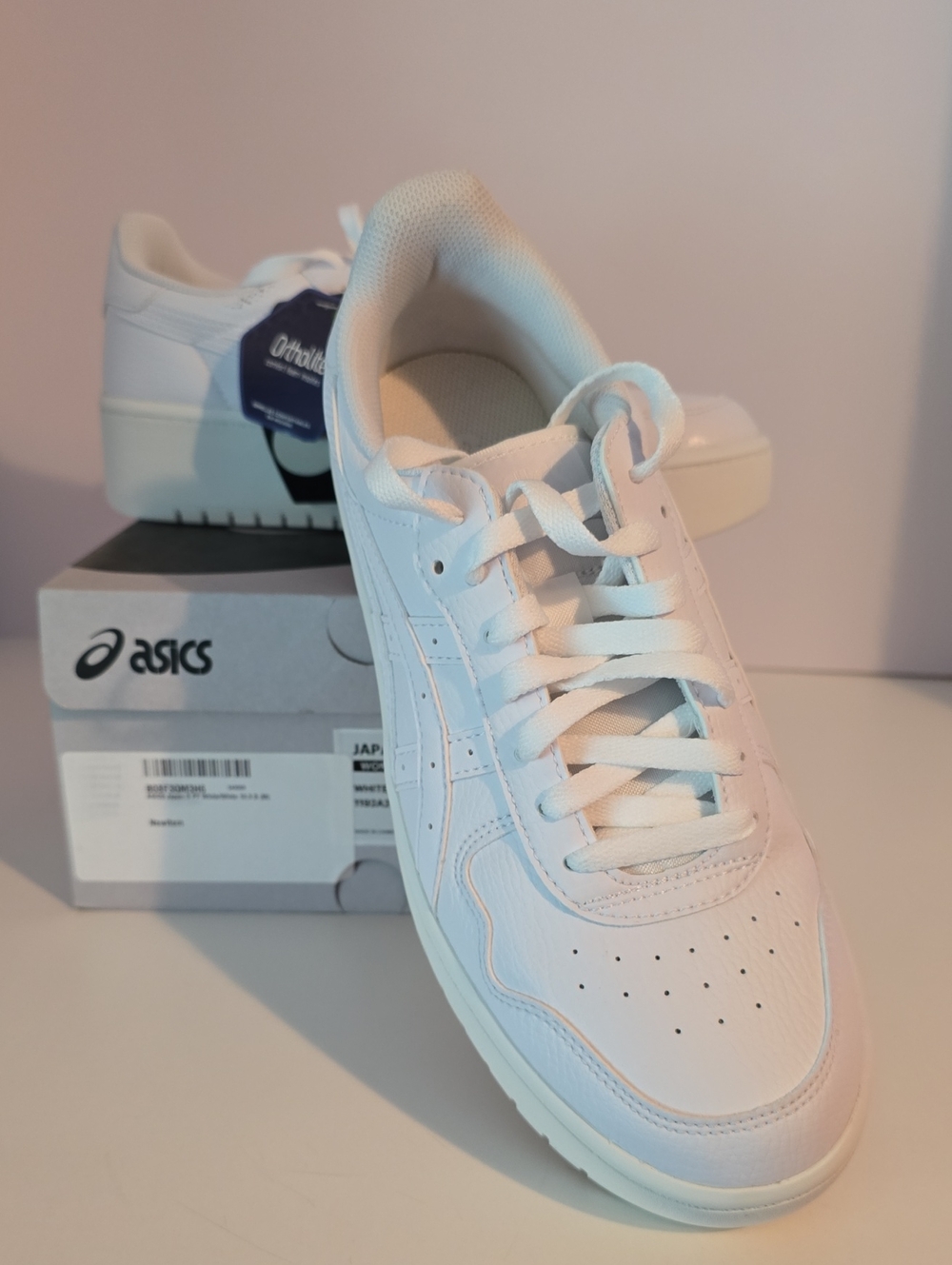 Asics Women's Japan S PF White/White Low-Top Sneakers Size 10 1/2.